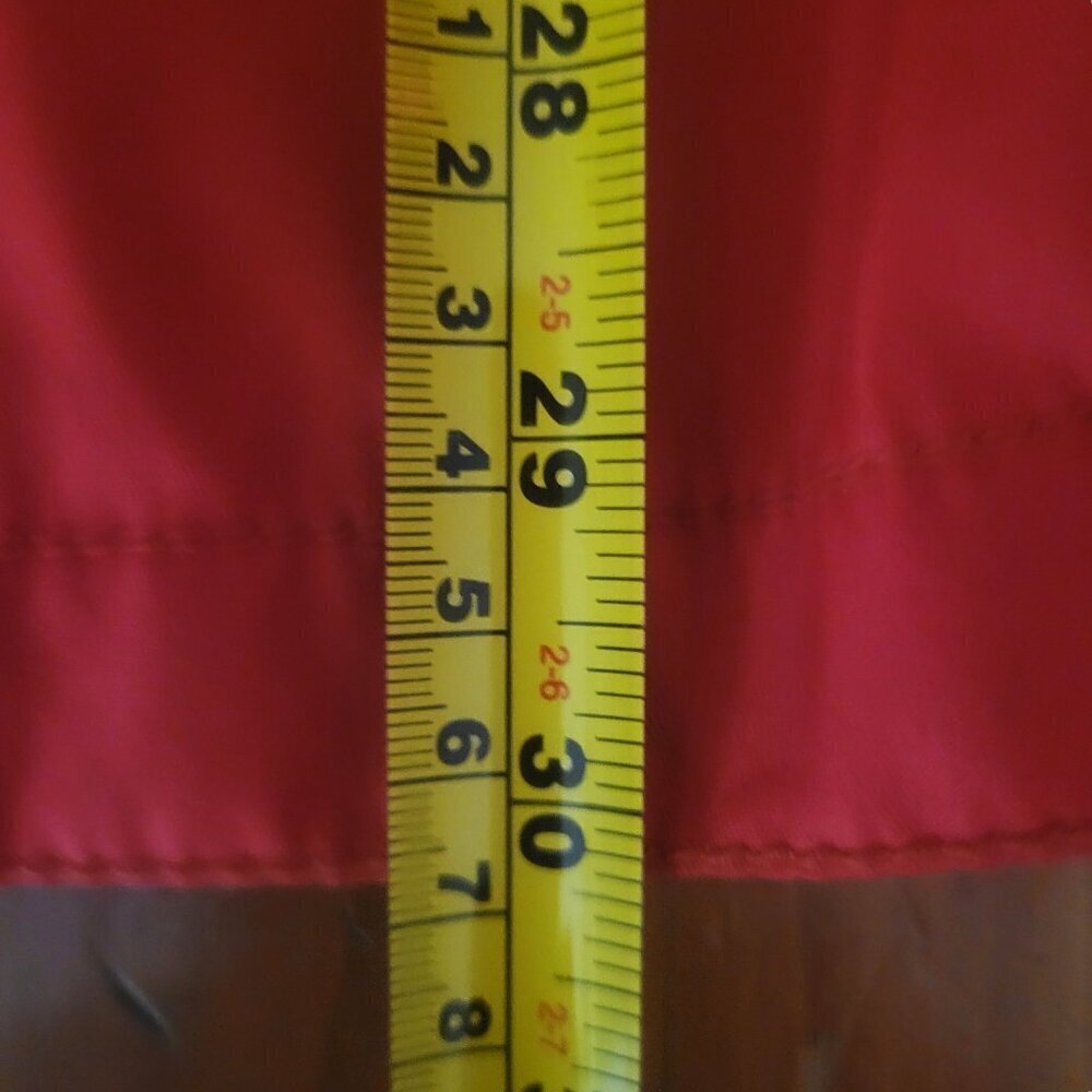 Laundry by Shelli Segal - Dk Orange Cinch Waist Water Resistant Jacket - Size S - Picture 15 of 16